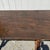 Brown 19th Century Spanish Fratino Single Plank Top Monumental Lyre Base Dining Table For Sale - Image 8 of 14