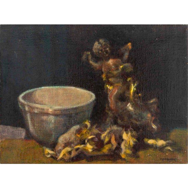 Black Robert O'Meara Still Life Scenes Oil on Canvas, 3 For Sale - Image 8 of 13