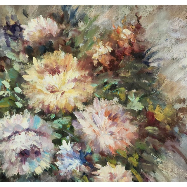 Realism Early 20th Century Walter Adams Signed Original Framed Oil on Board Still Life Painting For Sale - Image 3 of 12