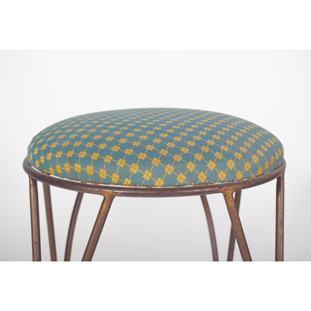 Mid-Century Danish Metal High Stools, 1960s, Set of 2 For Sale - Image 11 of 14