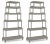 Casa Cosima Home Jules Etagere in Chelsea Gray - a Pair For Sale - Image 4 of 4