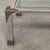 Vintage Chrome and Brass Coffee Table with Sculptural Leaf Details, 1970s For Sale - Image 9 of 13