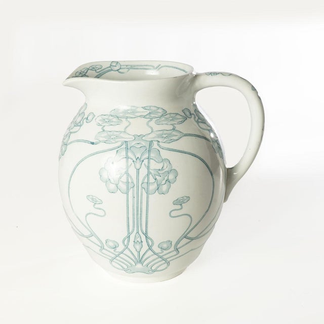 Early 20th Century Early 20th Century Cauldon England Art Nouveau Chamber Set - Six Piece For Sale - Image 5 of 18