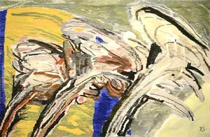1970s Salska, Joanna Tapestry Original Artwork