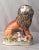 Mid 19th Century 19th Century English Staffordshire Lions with Lambs - a Pair For Sale - Image 5 of 11