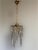 Italian Glass Star Chandelier, 1970s For Sale - Image 6 of 11