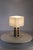 Bulle Travertine Table Lamp by Studio Karen B For Sale - Image 4 of 8