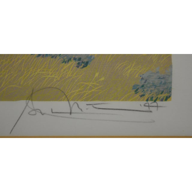 Fine North Dakota Woodcut by Gordon Mortensen (B. 1938) Signed For Sale - Image 4 of 6