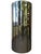 Postmodern Beveled Smoke Mirror Pedestal For Sale - Image 3 of 3