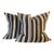 Pair of Striped Linen Pillows For Sale