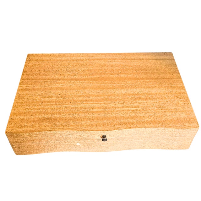 Gold Groovy 70s Sculpted Gold Floral Flatware- Set of 70 For Sale - Image 8 of 11