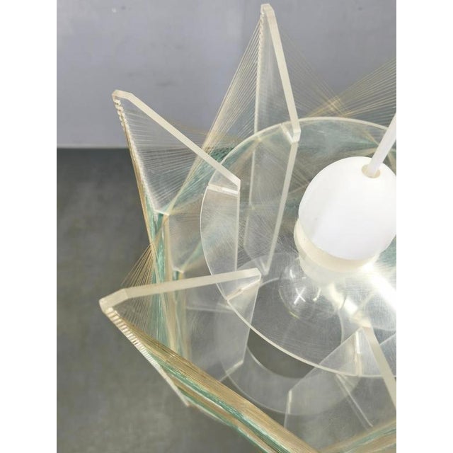 Space Age String Pendant Lamp in Plastic, Czechoslovakia, 1970s For Sale - Image 10 of 12