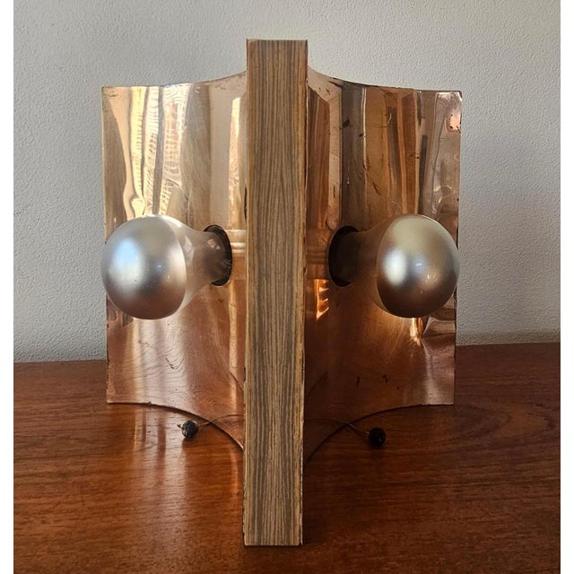 Mid-Century Brass Wall Lamp, Germany, 1970s For Sale - Image 11 of 13