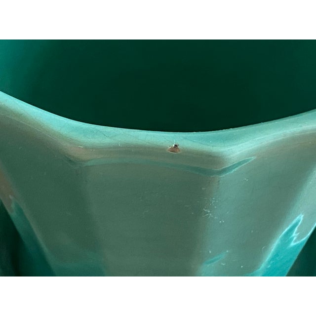 Stangl Late 1920s-Early 1930s Stangl Flowerpot With Saucer Shape #1261 For Sale - Image 4 of 11