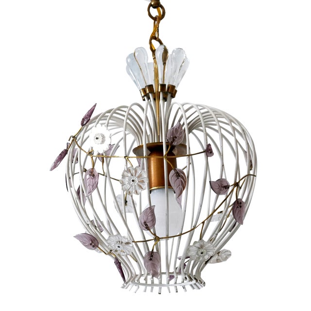 Mid-Century Modern German Pendant Lamp, 1950s For Sale