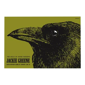 2011 American Concert Poster, Jackie Greene (Belly Up)