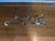 Extendable Wrought Iron Brutalist Candelabra For Sale - Image 4 of 8