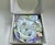 Boxed Set of Six Limoges, France Philippe Deshoulieres “Alhambra” Porcelain Plates. Appetizer. Canapé. Cocktail. Bread &...