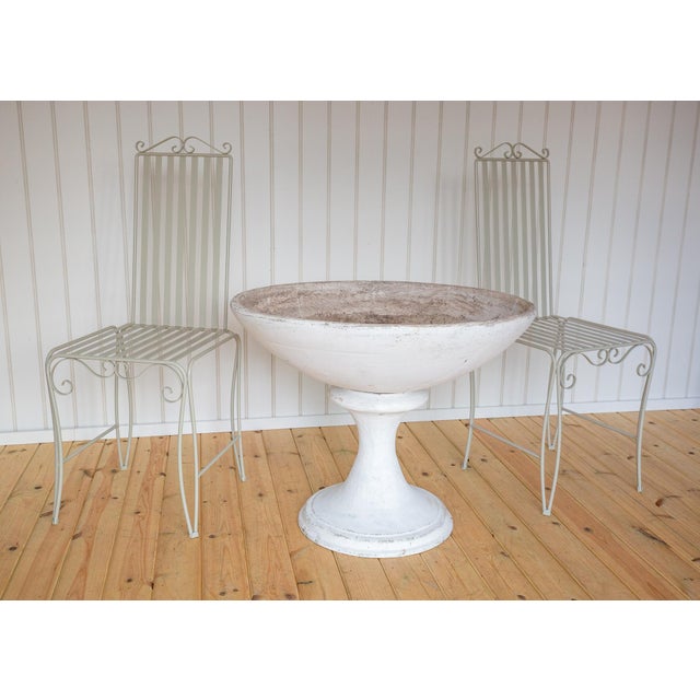 Mid-Century Modern Monumental Planter & Stand, 1950s, Set of 2 For Sale - Image 9 of 18