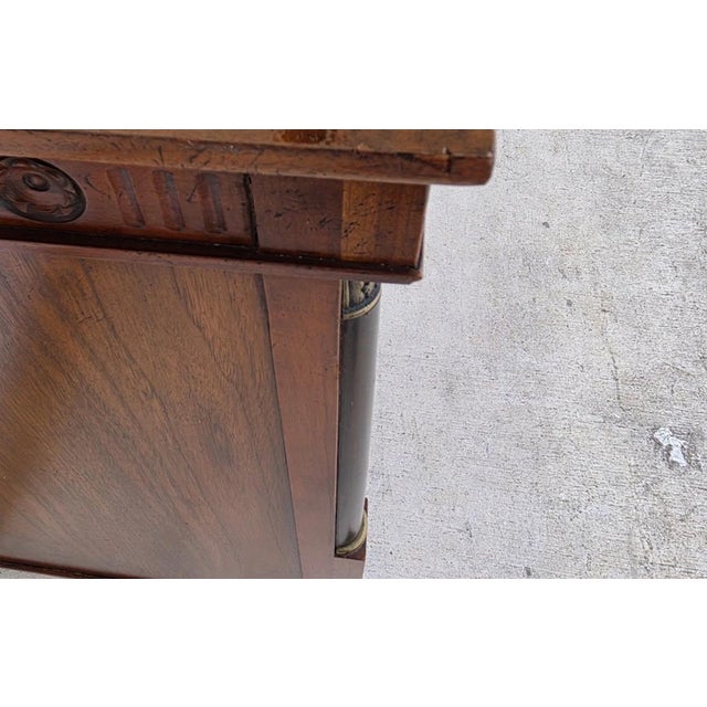 Vintage Baker French Empire Directoire Walnut Lowboy Dresser 1960s For Sale - Image 17 of 18