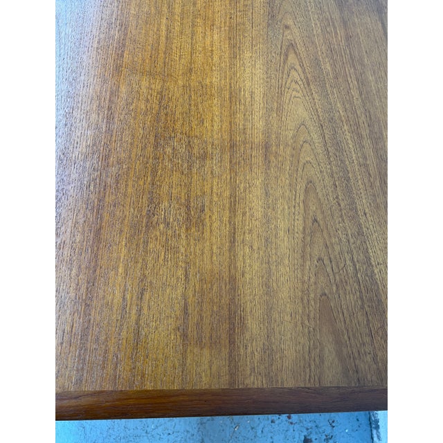 Mid 20th Century Skovmand & Andersen for Moreddi Teak Draw-Leaf Dining Table For Sale - Image 16 of 16