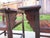 Mortise & Tenon Exotic Wood Arm Chair Pair ~ Ziricote or Macassar ~ Mid Century Rosewood ~ Arts and Crafts Style For Sale - Image 9 of 15