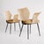 Yellow Velvet Chairs with Armrests,1960s, Set of 2 For Sale - Image 8 of 12