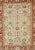 Persian Large Vintage Persian Sultanabad Rug With All-Over Design in Ivory Background For Sale - Image 3 of 13