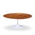 Mid 20th Century Eero Saarinen for Knoll Mid Century Tulip Walnut Coffee Table For Sale - Image 5 of 8