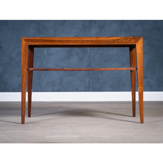 Severin Hansen Rosewood Side Table by Severin Hansen, 1950s For Sale - Image 4 of 8