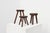 Rustic Oak Wooden Tripod Stool, France, 1890s For Sale - Image 9 of 10