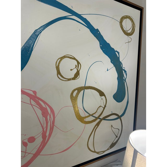 White Large Kayce Hughes Original Art For Sale - Image 8 of 8