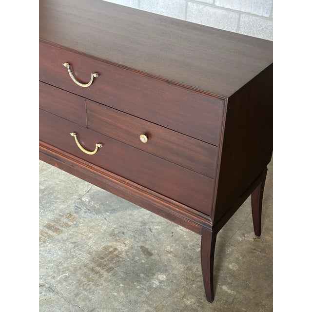 Charak Modern 1950s Tommi Parzinger for Charak Modern Chest of Drawers For Sale - Image 4 of 12