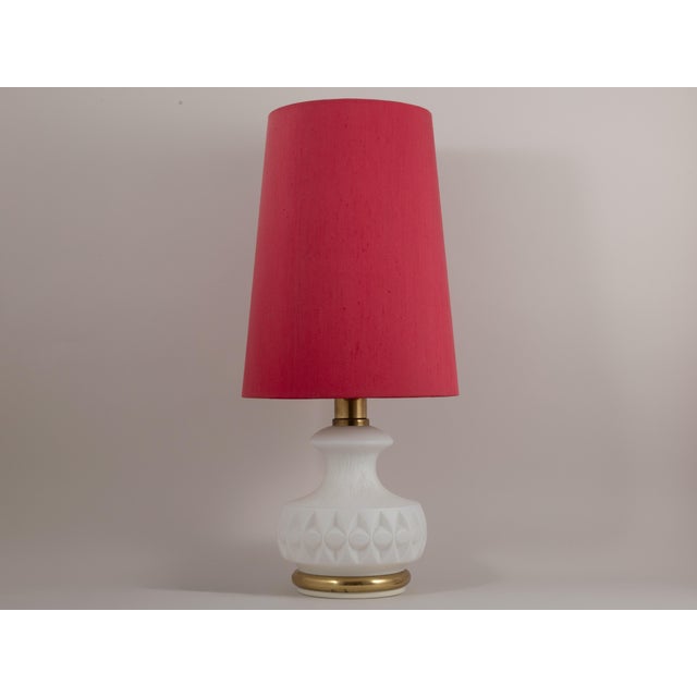 1960s Peill & Putzler Glass Table Lamp With Illuminated Base For Sale - Image 9 of 12