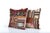 Mid-Century Modern Turkish Kilim Pillow Cover - a Pair For Sale - Image 3 of 4