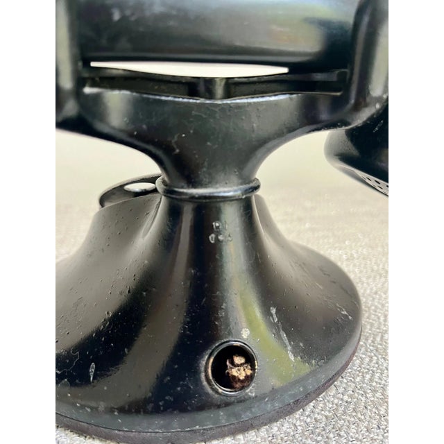 1930s Vintage Western Electric D1/202 Rotary Desk Phone With Handset (Wires Cut) For Sale - Image 9 of 9