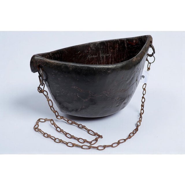 Vintage Wooden Kashkul Bowl, 1920s For Sale - Image 4 of 18