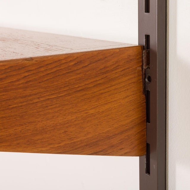3-Bay Wall Unit with Desk by Kai Kristiansen for FM Mobler, Denmark, 1960s For Sale - Image 14 of 18