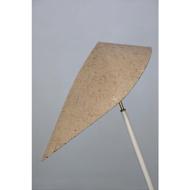Vintage Wood and Paper Floor Lamp For Sale - Image 9 of 15