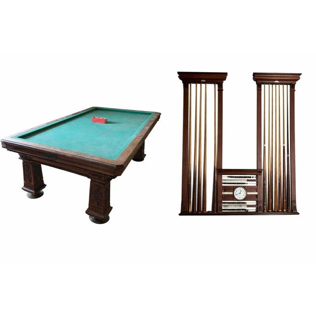 Art Nouveau Billiard Table For Sale - Image 6 of 6