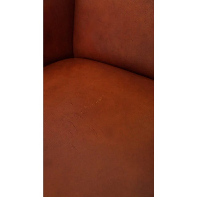 Set of Art Deco Armchairs in Cowhide For Sale - Image 12 of 13