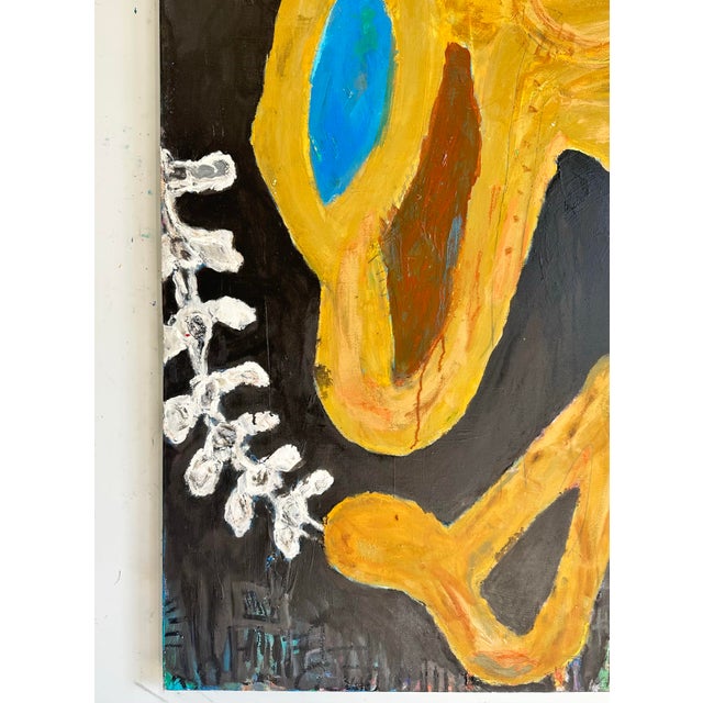 Dramatic Modern Abstract Painting by Roderick Coles For Sale - Image 4 of 12