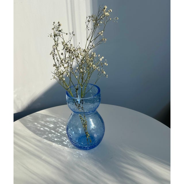 Murano Barbini Glass Vase Hand Blown Italy 1960s Mid Century Modern For Sale In New York - Image 6 of 7