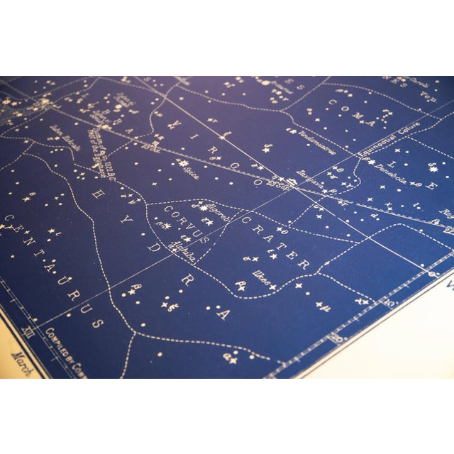 Paper Reproduction Nautical Constellation Map Prints - a Pair, 20" X 40" For Sale - Image 7 of 8