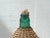 Mid-Century Italian Glass Balloon Bottle in Wickerwork, 1960s For Sale - Image 11 of 14