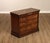 High Quality American Made Mahogany Commode Chest with Four Dovetailed Drawers and Stone Top, Model 191