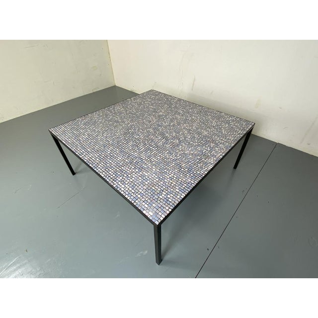 Mid-Century Modern Mid-Century Modernist Rectangular Steel and Ceramic Coffee Table, 1960s For Sale - Image 3 of 15