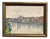 Henry d'Avesnes, Landscape by the Water, Oil on Panel, 1950s, Framed For Sale