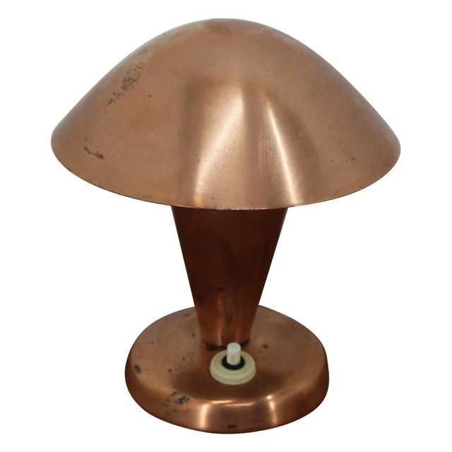 Metal Bauhaus Table Lamp with Flexible Shade, 1930s For Sale - Image 7 of 7