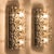 Wall Light Fixtures in Nickel Crystal Glass from Kinkeldey, 1970, Set of 2 For Sale - Image 4 of 18